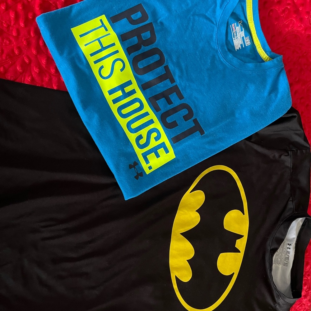 Under Armour tshirts size Large and XL